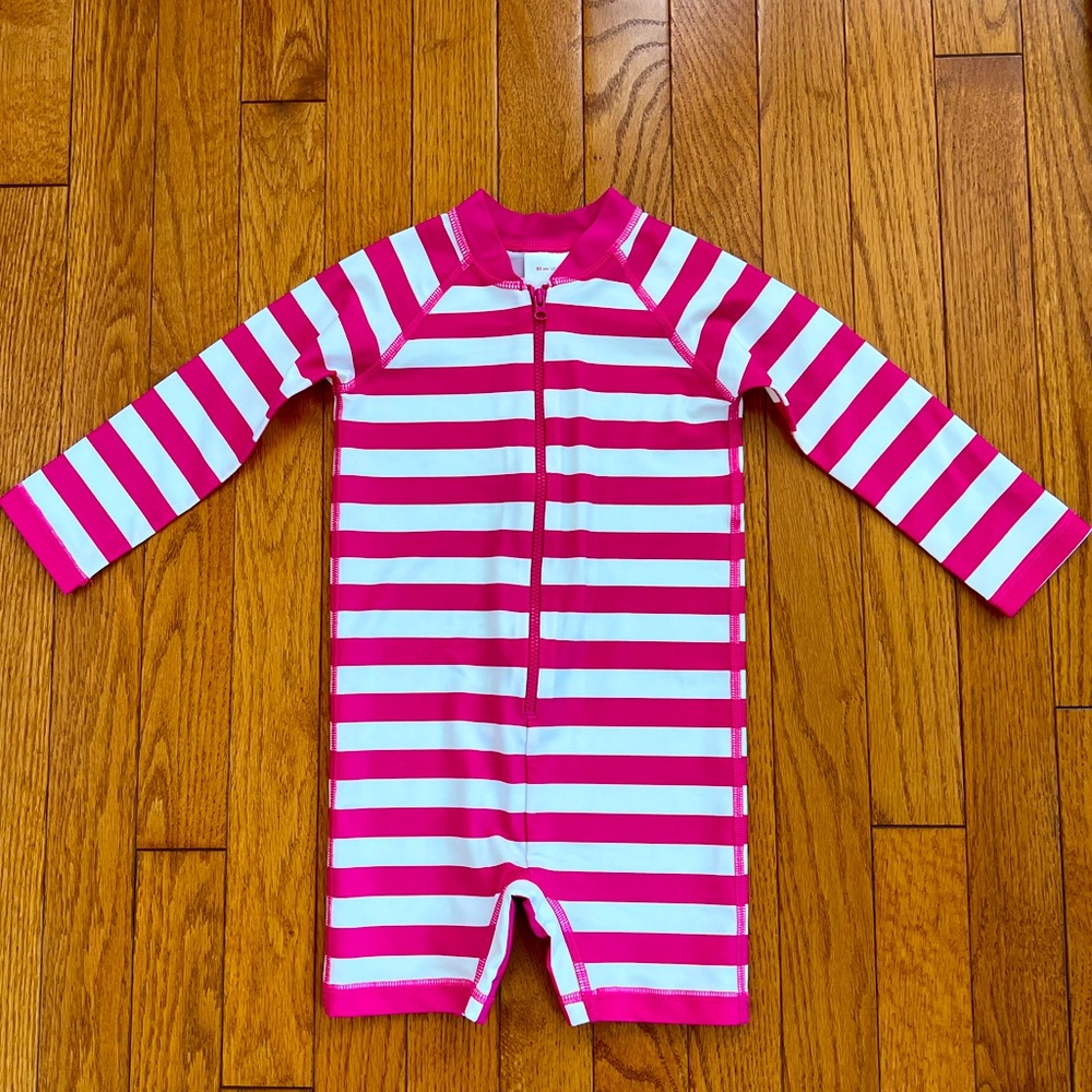 Hanna Andersson Rash Guard Suit 2T